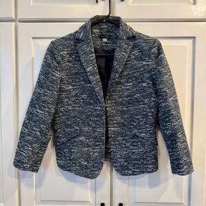 Tommy‎ Hilfiger Blazer -Blue and Black Tweed. Size 6